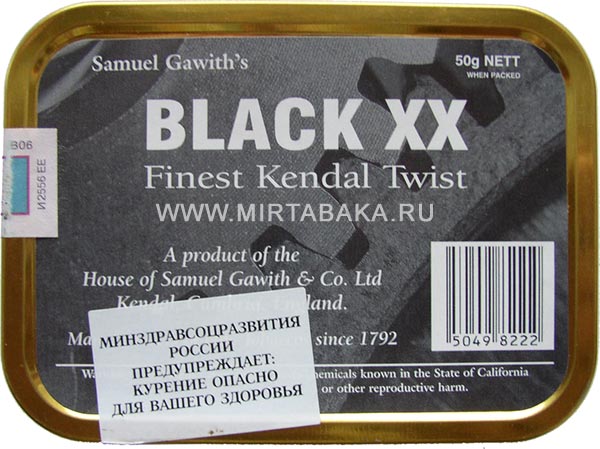     Samuel Gawith Black XX Twist Box