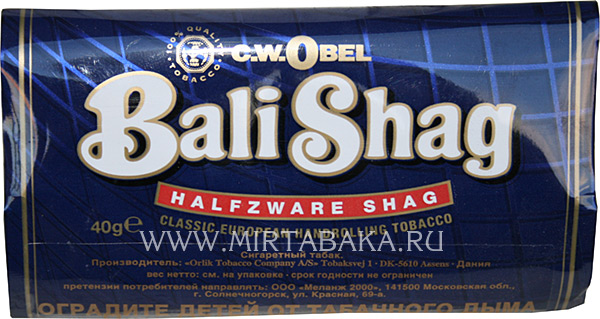 фото Табак для сигарет Bali Halfzware Shag