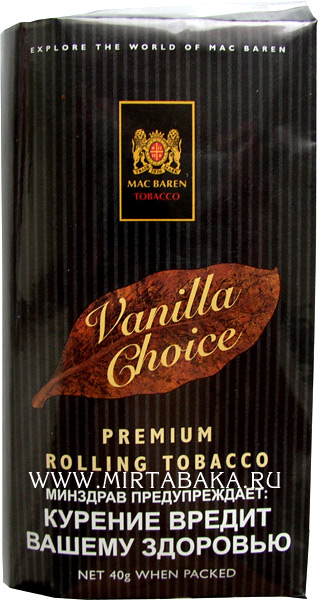 фото Табак для сигарет Mac Baren Vanilla Choice